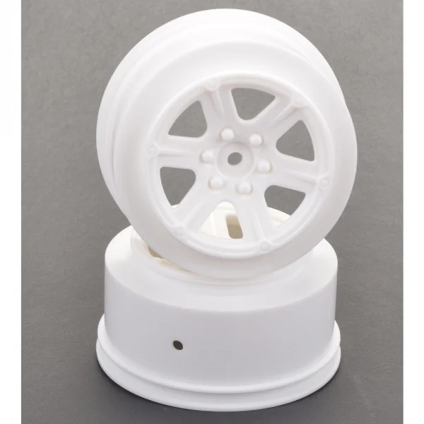 Short Course Wheel - White +3 offset (2)