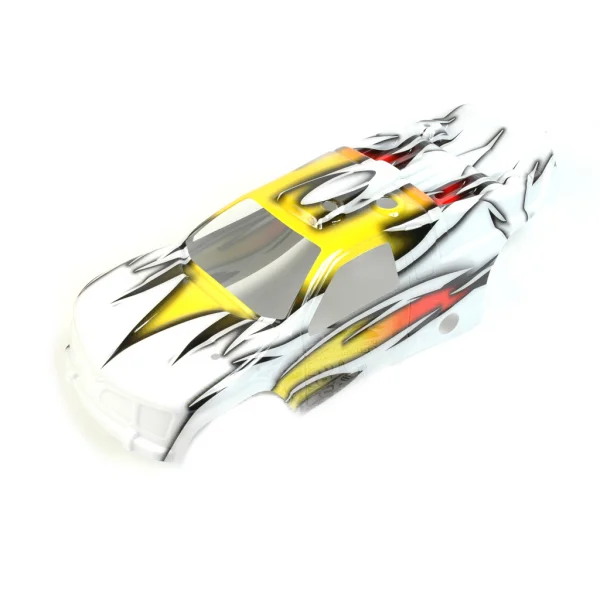 Bodyshell & Decal; Yellow/Red - Manic
