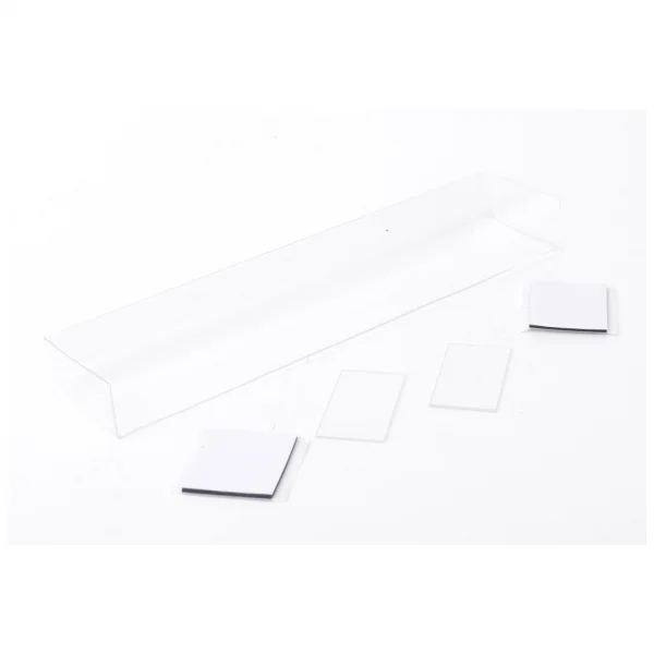 Schumacher Touring Car Wing + 2 End Plates - Clear
