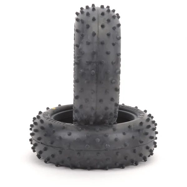 Schumacher Mini Spike 2 4WD Front Buggy Tyres - Green - 1 Pair