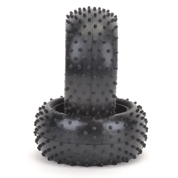 Schumacher Mini Spike 2 Rear Buggy Tyres - Green - 1 Pair