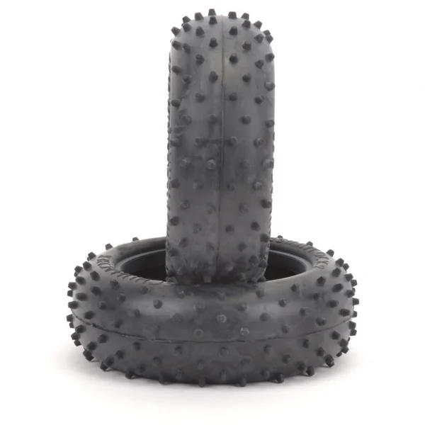 Schumacher Mini Spike 2 4WD Front Buggy Tyres - Blue - 1 Pair