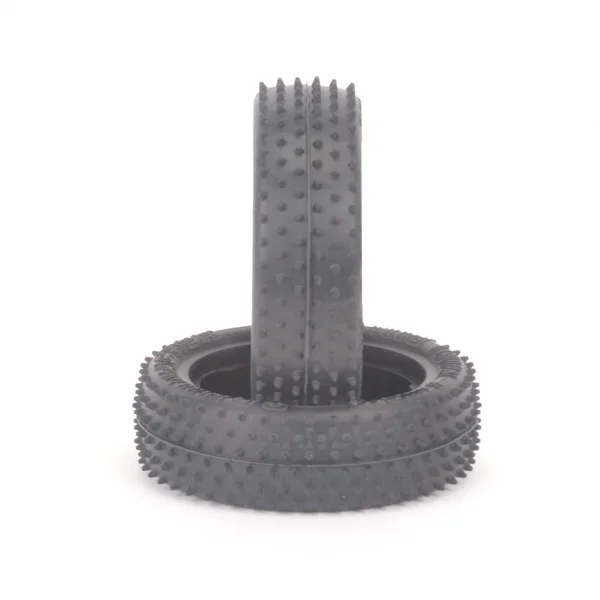 Schumacher Yellow Mini Pin Touring Car Tyres - 20mm Width - Pair