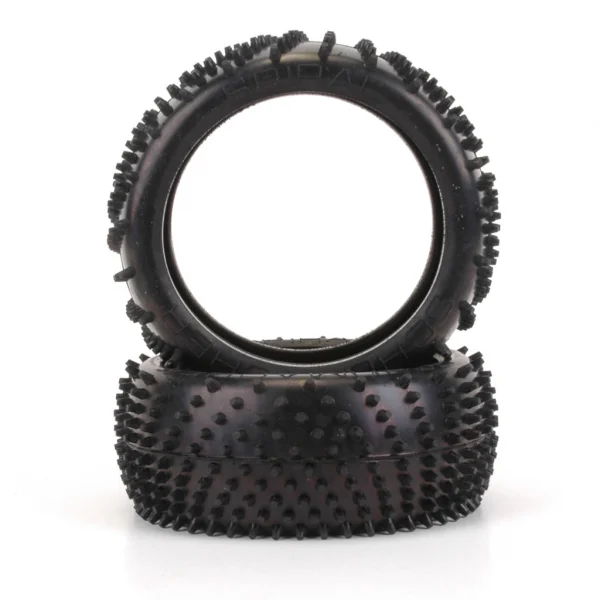 Schumacher Yellow Spiral 1:8 Buggy Tyres - 1 Pair