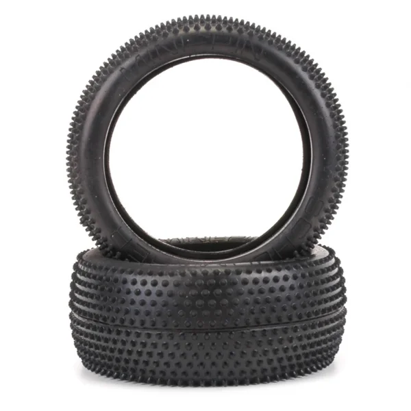 Schumacher Silver Mini Pin 1:8 Buggy Tyres - 1 Pair