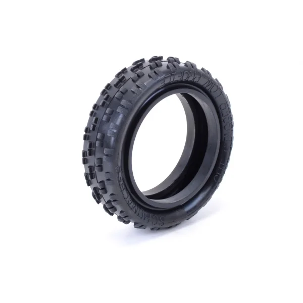Schumacher Cut Stagger Low Profile Tyres - Silver