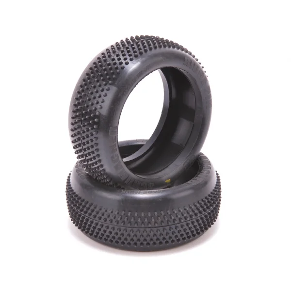 Schumacher Ridge Pin 1:8 Buggy Tyres - Yellow (2)