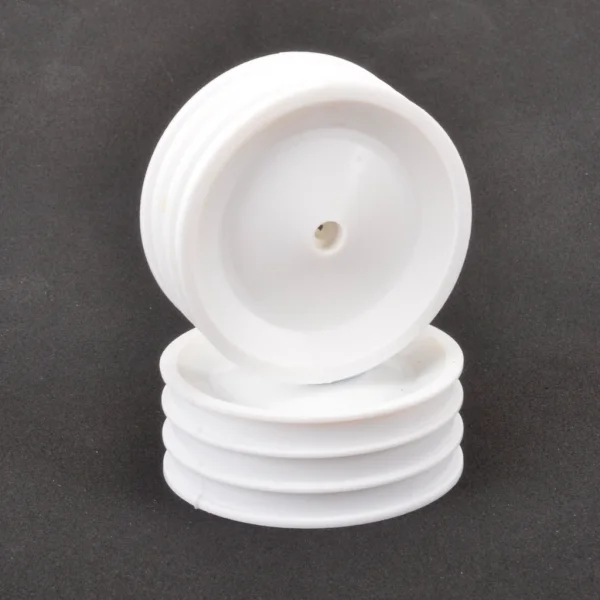White Front Wheels (2) - CAT XLS