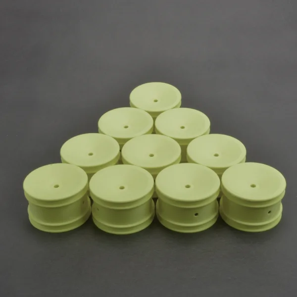 Schumacher 1:10 Rear Buggy Wheels - Yellow - 5 Pairs