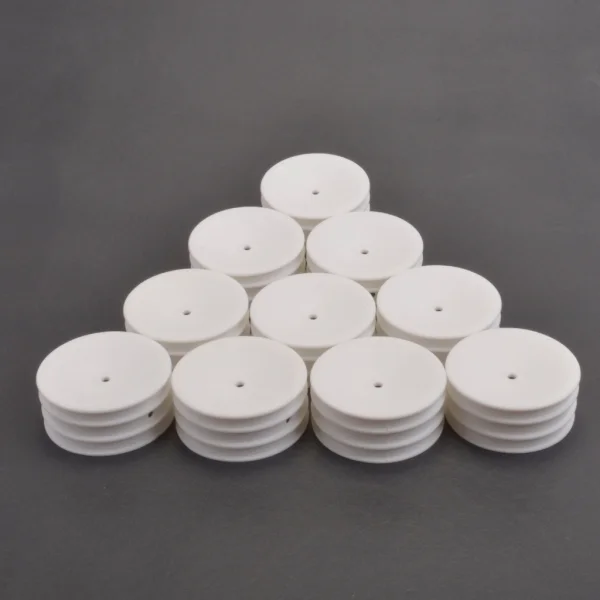 Schumacher 1:10 Front Medium 2WD Buggy Wheels - White - 5 Pairs