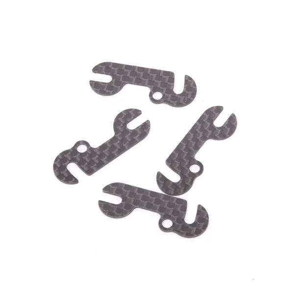 Carbon Fibre Front End Spacer 1.0mm (4 pcs) - Eclipse 5
