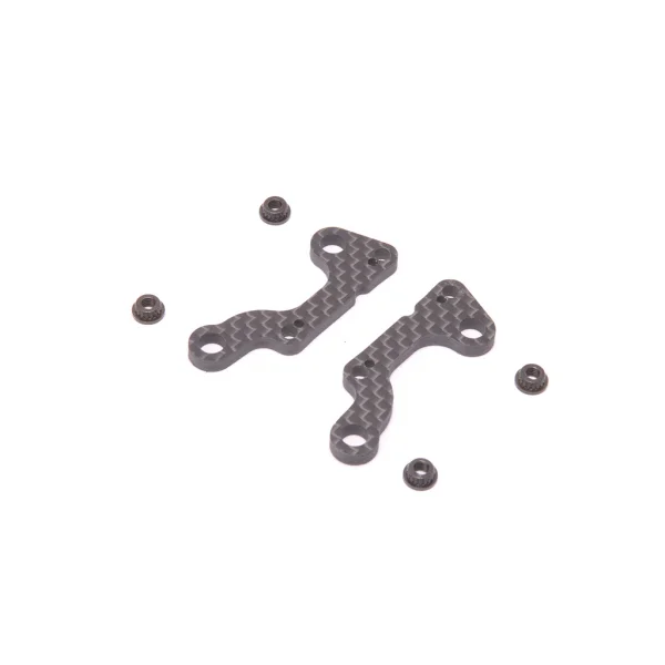 Carbon Fibre 1 Notch Front Link Mount - Mi9 (2)