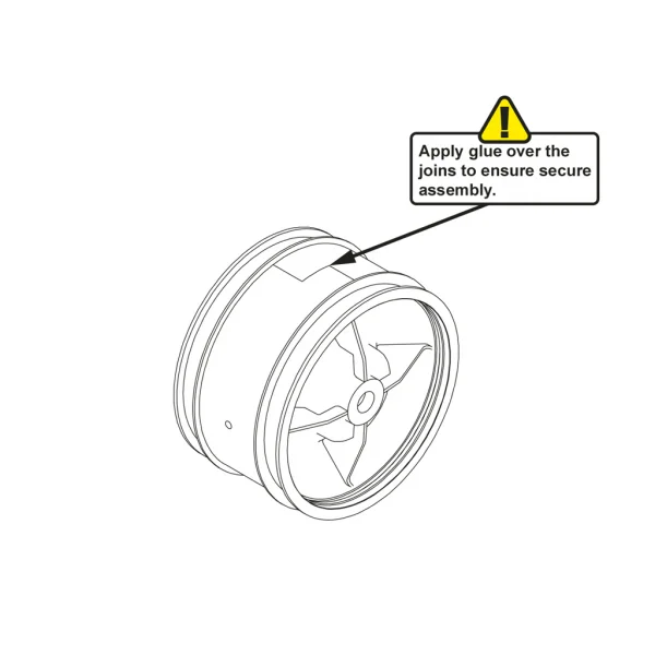 Rear Wheel Insert Stiffener (2prs) - C2W — image 2 of 2