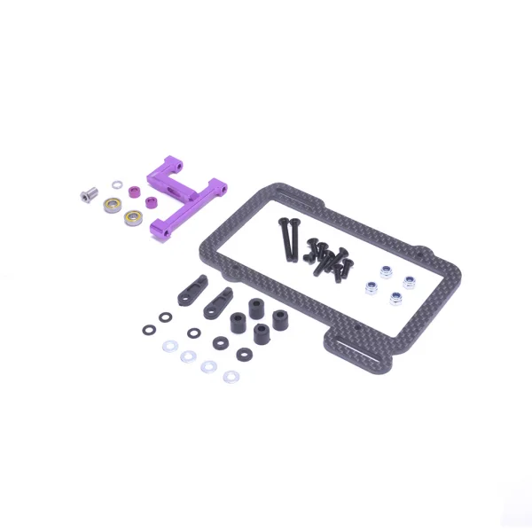 Carbon Fibre Transverse LiPo Mount Set - CAT 2000