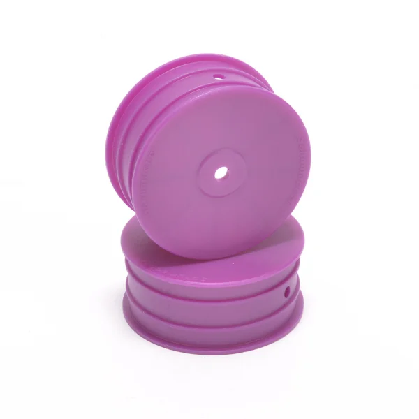 Schumacher 4WD Front Buggy Wheels - Purple (2)