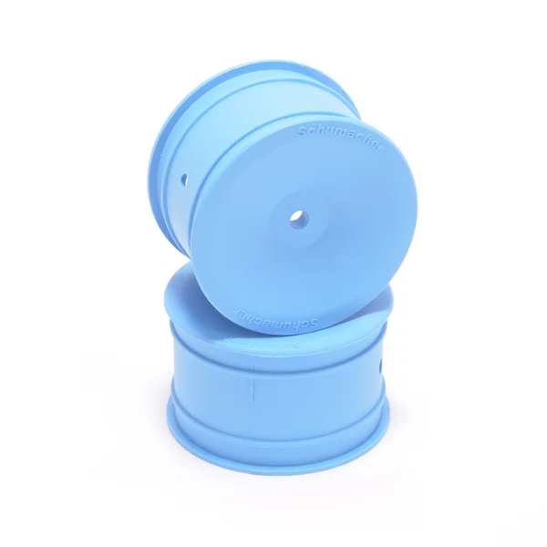 Schumacher 1:10 Buggy Rear Wheels - Blue (2)