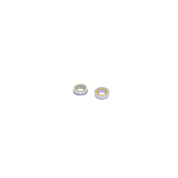 Ball Bearing 6x10x3 Flanged Yellow Shield - (2)