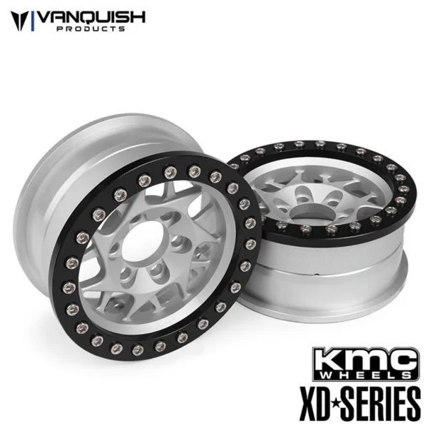 Vanquish KMC 1.9 XD127 Bully Clear Anodized