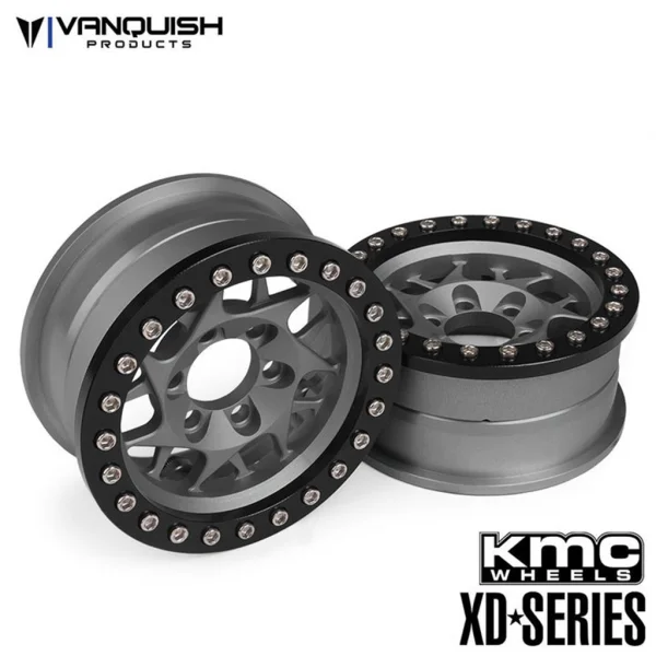 Vanquish KMC 1.9 XD127 Bully Grey Anodized