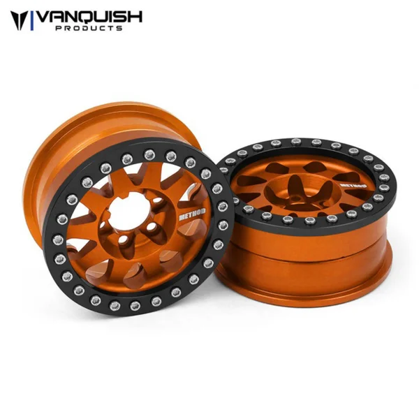 Vanquish Method 1.9 Race Wheel 101 Orange V2 — image 1 of 2