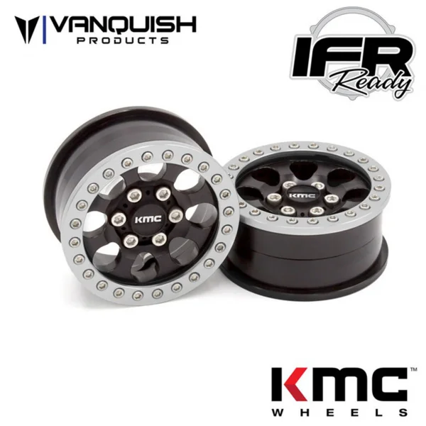 Vanquish KMC 1.9 KM237 Riot Black Anodized