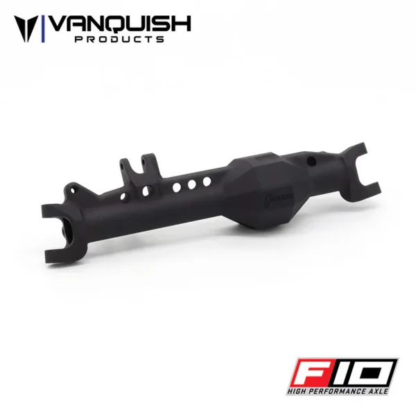 Vanquish F10 Aluminium Front Axle Housing Black