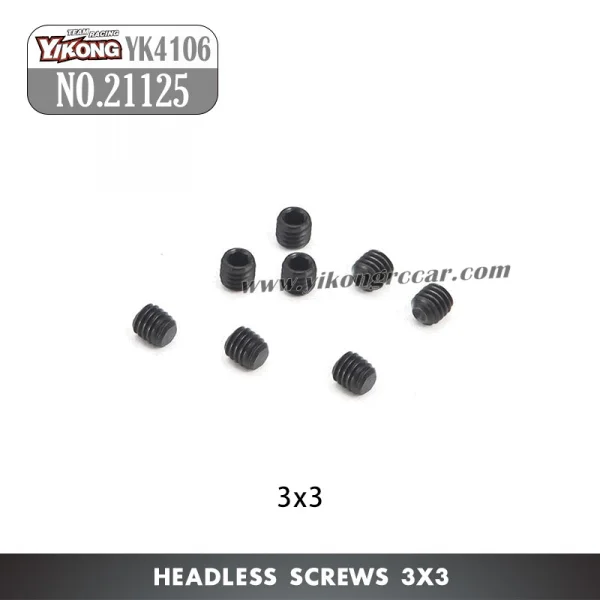 Yikong Grub Screw 3x3 - 8pk — image 2 of 2