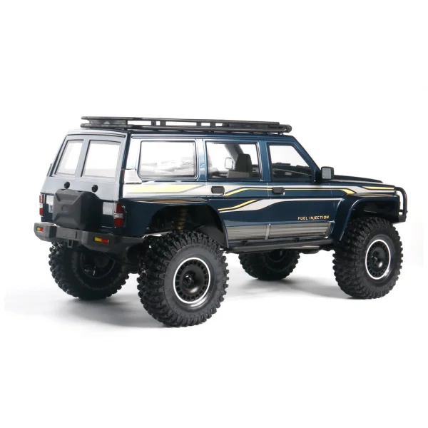 Yikong 4107 Tank Turn Crawler Brushed - Dark Blue