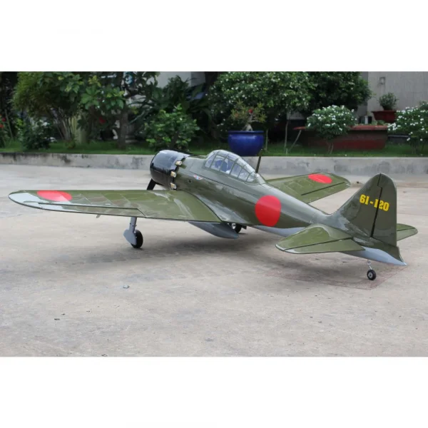Seagull A6M Zero (20cc) 1.7m (66.9in) with 84 Electric Retracts