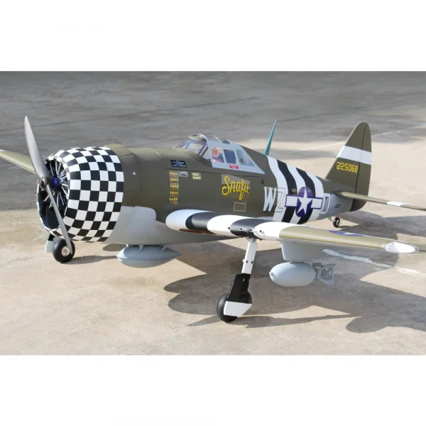 Seagull P-47G Thunderbolt Snafu (20cc) 1.6m (63in) with 84 Electric Retracts