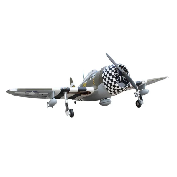 Seagull P-47G Thunderbolt Snafu (20cc) 1.6m (63in) with 84 Electric Retracts
