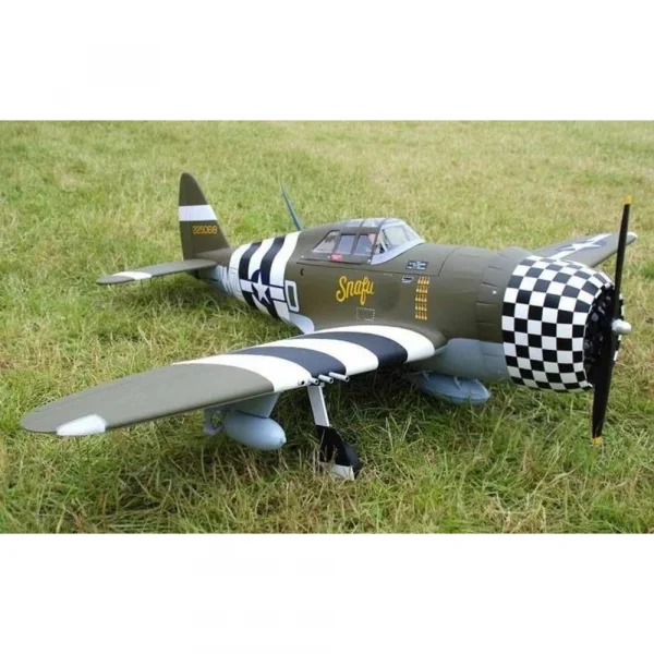 Seagull P-47G Thunderbolt Snafu (20cc) 1.6m (63in) with 84 Electric Retracts