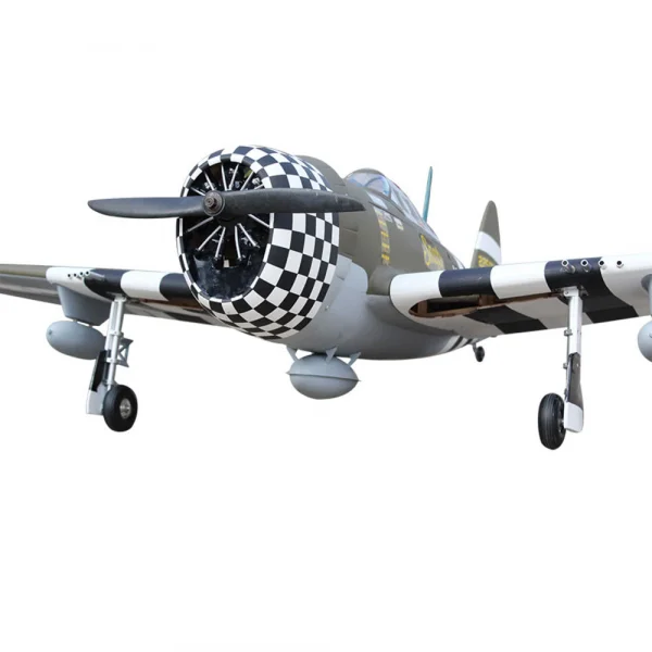 Seagull P-47G Thunderbolt Snafu (20cc) 1.6m (63in) with 84 Electric Retracts