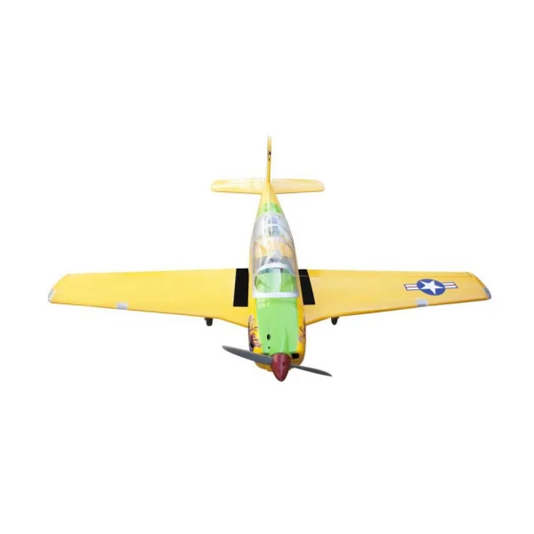 Seagull Turbo Mentor (26cc) 1.9m (74.8in) with 84 Electric Retracts + 100 Nose Retract (Yellow)