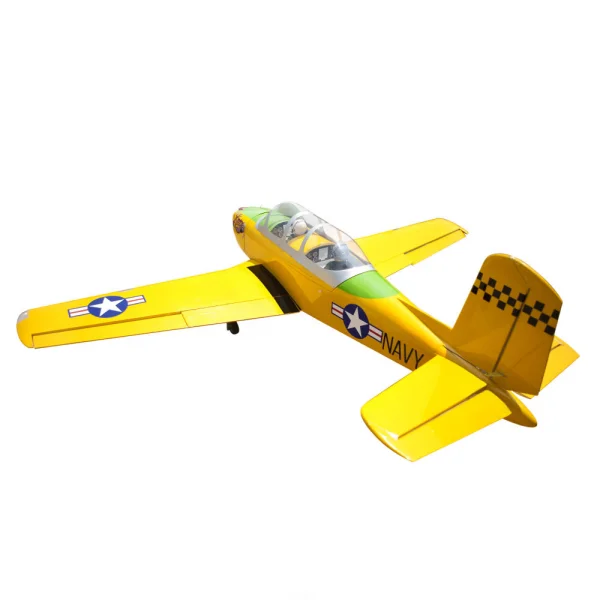 Seagull Turbo Mentor (26cc) 1.9m (74.8in) with 84 Electric Retracts + 100 Nose Retract (Yellow)