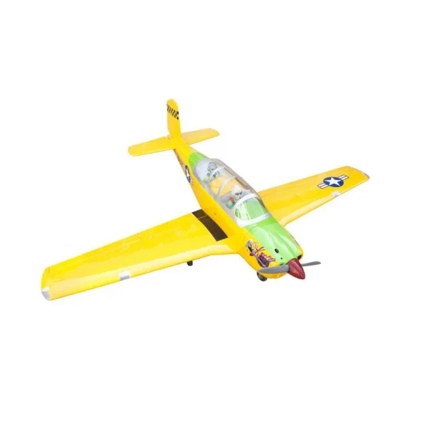 Seagull Turbo Mentor (26cc) 1.9m (74.8in) with 84 Electric Retracts + 100 Nose Retract (Yellow)