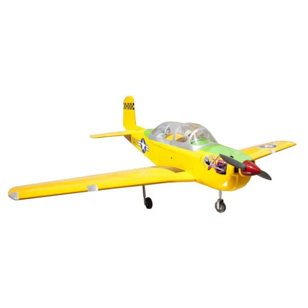 Seagull Turbo Mentor (26cc) 1.9m (74.8in) with 84 Electric Retracts + 100 Nose Retract (Yellow)