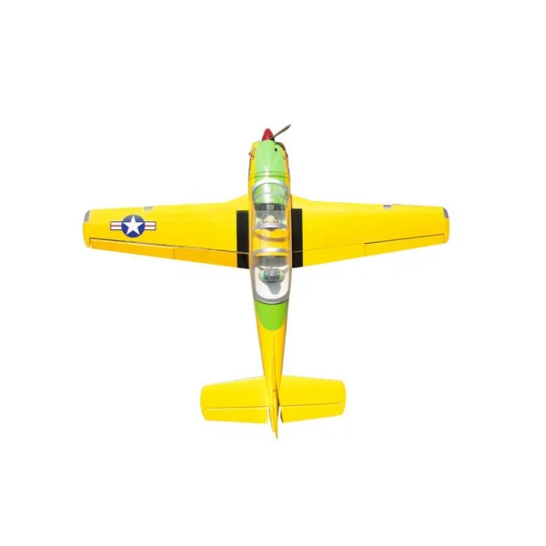 Seagull Turbo Mentor (26cc) 1.9m (74.8in) with 84 Electric Retracts + 100 Nose Retract (Yellow)