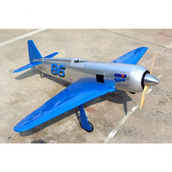Seagull Reno YAK 11 Reno Racer (Czech Mate) 1.8m (71in) 35cc with Electric Retracts - Pearl Blue / Chrome