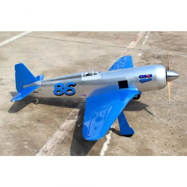 Seagull Reno YAK 11 Reno Racer (Czech Mate) 1.8m (71in) 35cc with Electric Retracts - Pearl Blue / Chrome