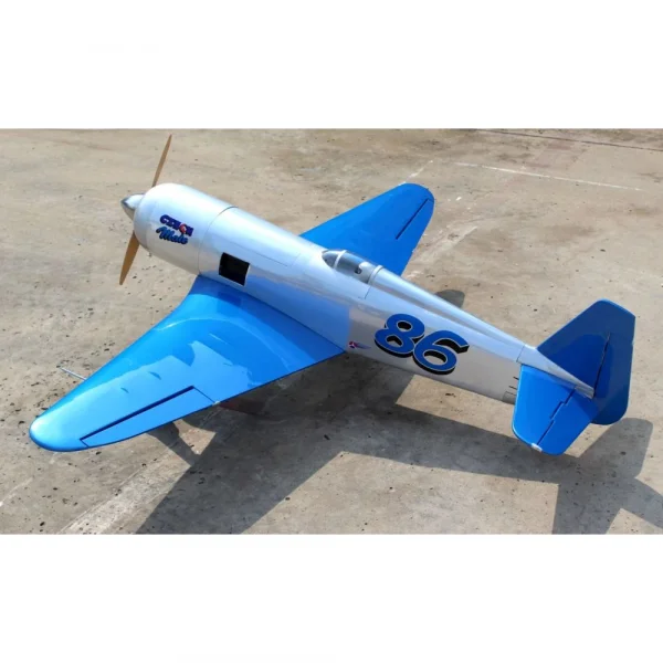 Seagull Reno YAK 11 Reno Racer (Czech Mate) 1.8m (71in) 35cc with Electric Retracts - Pearl Blue / Chrome