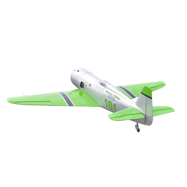Seagull Reno YAK 11 Reno Racer (Perestroika) 1.8m (71in) 35cc with Electric Retracts - Green / Chrome