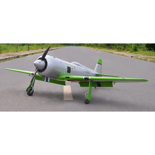Seagull Reno YAK 11 Reno Racer (Perestroika) 1.8m (71in) 35cc with Electric Retracts - Green / Chrome