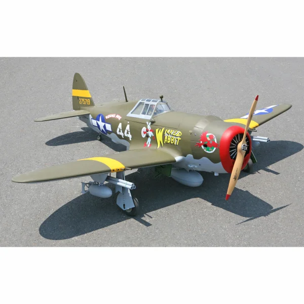 Seagull Giant P-47B Wicked Wabbit 55-60cc (81in) ARF (with 3 Piece Retracts)