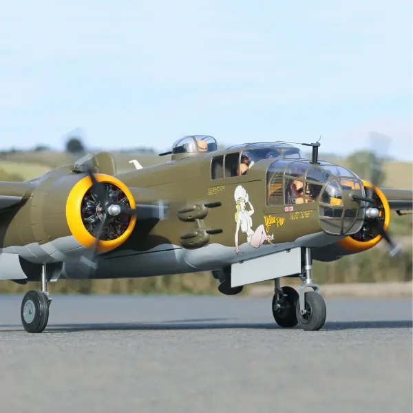 Seagull B-25 Mitchell (20cc) 2.41m / 95in with Retracts — image 2 of 25