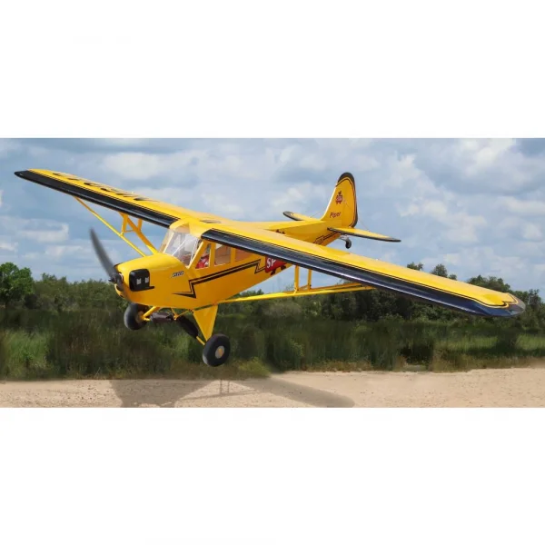 Seagull J-3 Cub (20cc) 2.23m (88.2in) with Scale U/C, Wheels + Air Tyres