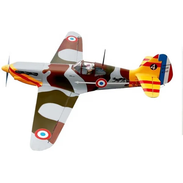 Seagull Dewoitine D-520 (26-30cc) 1.8m (71in) with 84 Electric Retracts