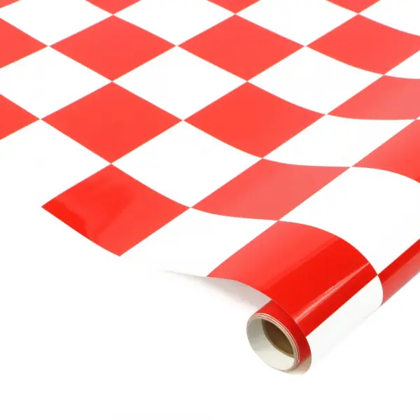 Seagull 2m AeroKote Red + White Chequered 5x5cm (64cm width) — image 2 of 2
