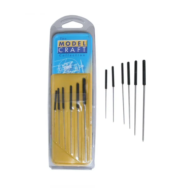 Modelcraft Smoothing Broach Set 0.6-2.0mm (Pbr2202)
