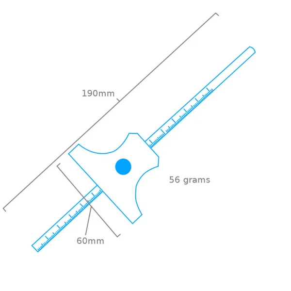 Modelcraft Depth Gauge 6in (150mm) (PGA6601/A)